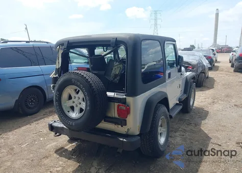 2006 Jeep Wrangler / Tj Sport from USA, damaged, VIN 1J4FA49S76P704709